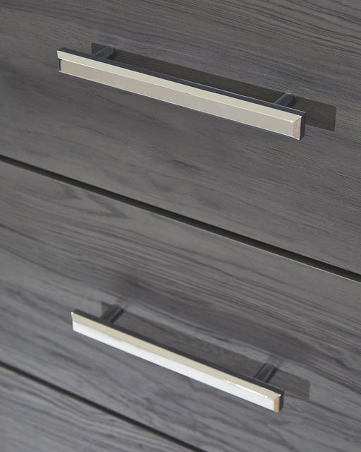 Lodanna - Gray - Five Drawer Chest - Tallahassee Discount Furniture (FL)