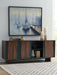 Welby - Brown / Charcoal - Accent Cabinet - Tallahassee Discount Furniture (FL)