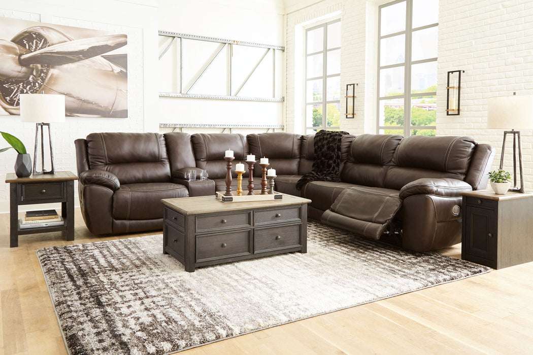 Dunleith - Power Reclining Sectional - Tallahassee Discount Furniture (FL)