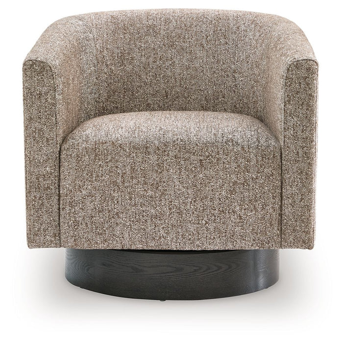 Jorryn - Swivel Accent Chair - Brown - Tallahassee Discount Furniture (FL)