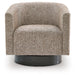 Jorryn - Swivel Accent Chair - Brown - Tallahassee Discount Furniture (FL)