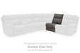 Next-gen Durapella - Slate - Armless Chair - Tallahassee Discount Furniture (FL)