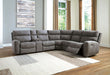 Next-Gen Durapella - Power Reclining Sectional Set - Tallahassee Discount Furniture (FL)