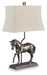 Sandorman - Bronze Finish - Poly Table Lamp - Tallahassee Discount Furniture (FL)