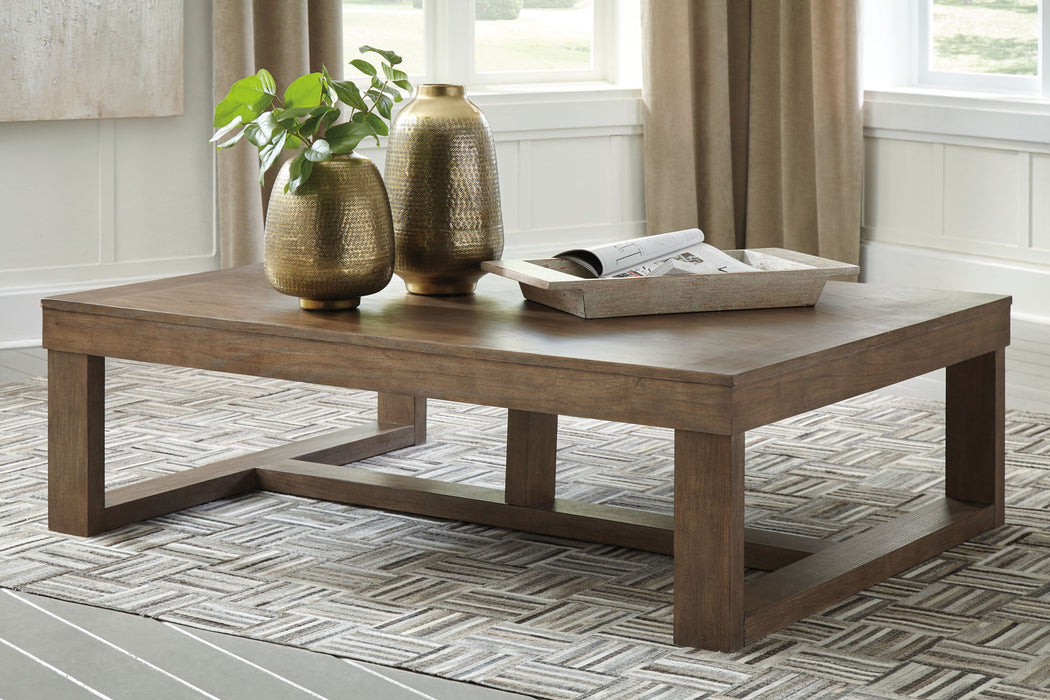 Cariton - Rectangular Cocktail Table - Gray - Tallahassee Discount Furniture (FL)