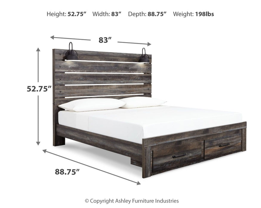 Drystan - Panel Bed - Tallahassee Discount Furniture (FL)