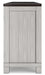 Darborn - Gray / Brown - 88" TV Stand With Electric Infrared Fireplace Insert - Tallahassee Discount Furniture (FL)