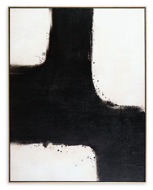 Reighlea - Black / White - Wall Art - Tallahassee Discount Furniture (FL)