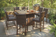 Paradise Trail - Outdoor Fire Pit Table Set - Tallahassee Discount Furniture (FL)