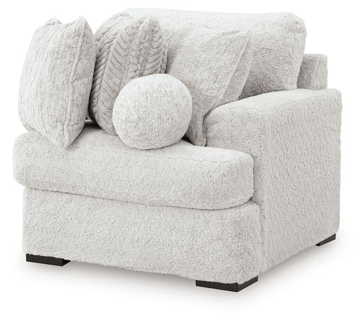 Cuddle Plush - RAF Corner Chair - Arctic - Tallahassee Discount Furniture (FL)