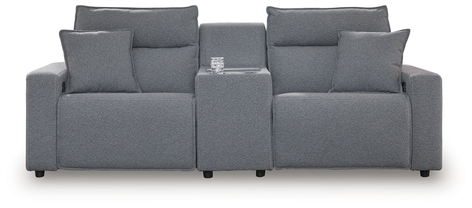 ModMax II - Salt And Pepper - Reclining Sectional - Tallahassee Discount Furniture (FL)