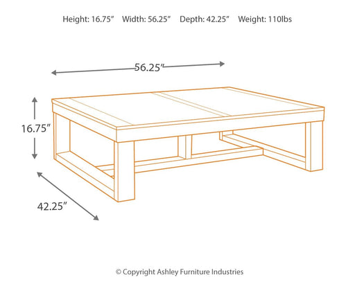 Watson - Dark Brown - Rectangular Cocktail Table - Tallahassee Discount Furniture (FL)