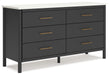 Cadmori - Six Drawer Dresser - Tallahassee Discount Furniture (FL)