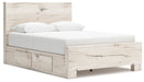Lawroy - Panel Bed With Storage - Tallahassee Discount Furniture (FL)
