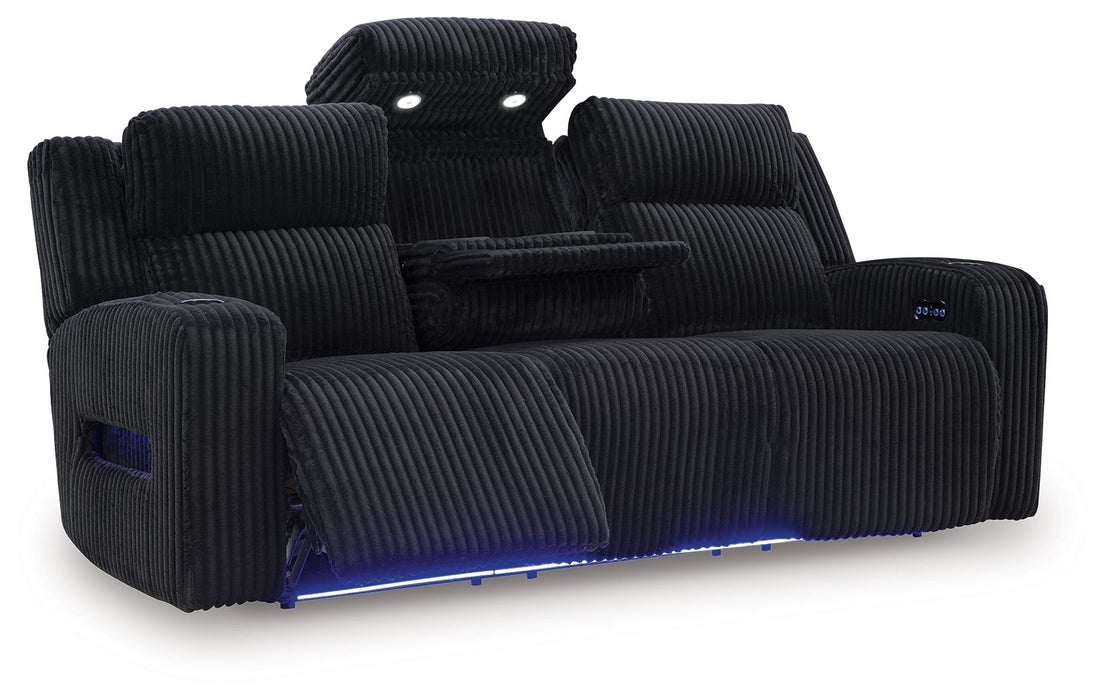 Forest Lake - Power Reclining Sofa With Adj Headrest - Tallahassee Discount Furniture (FL)