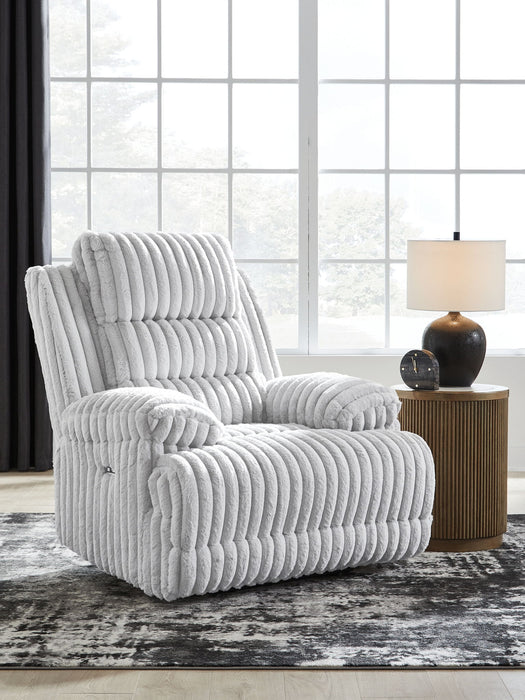 Rhines Falls - Alloy - Zero Wall Recliner - Tallahassee Discount Furniture (FL)