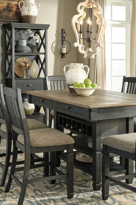 Tyler Creek - Counter Height Table Set - Tallahassee Discount Furniture (FL)