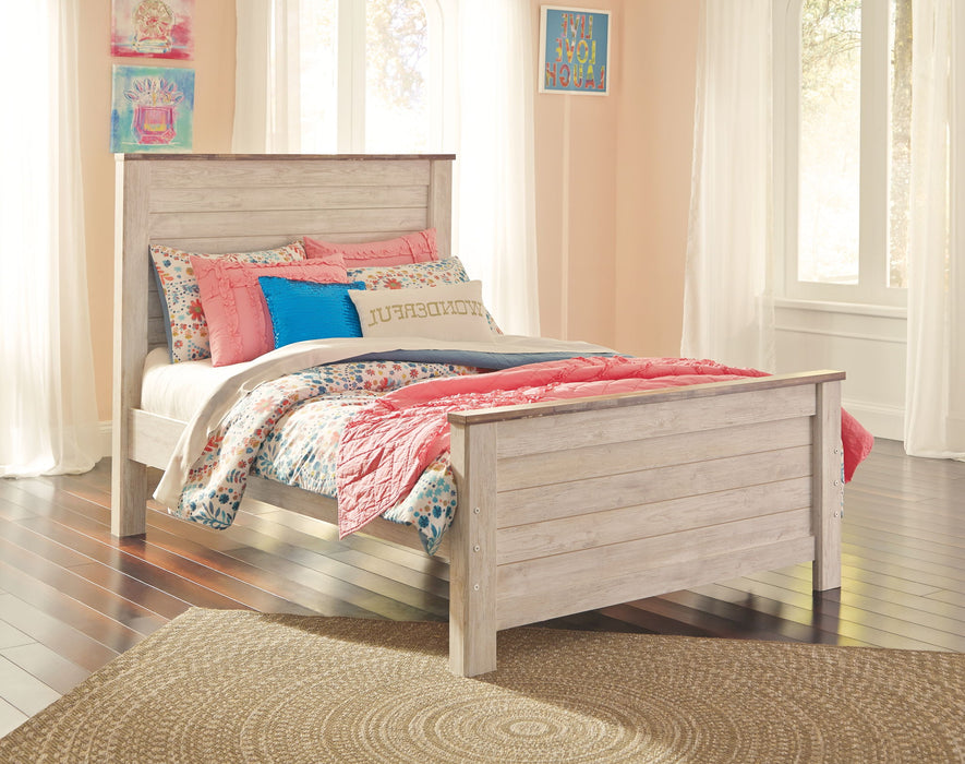Willowton - Panel Bed - Tallahassee Discount Furniture (FL)