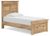 Makidern - Panel Storage Bed With Storage Footboard - Tallahassee Discount Furniture (FL)