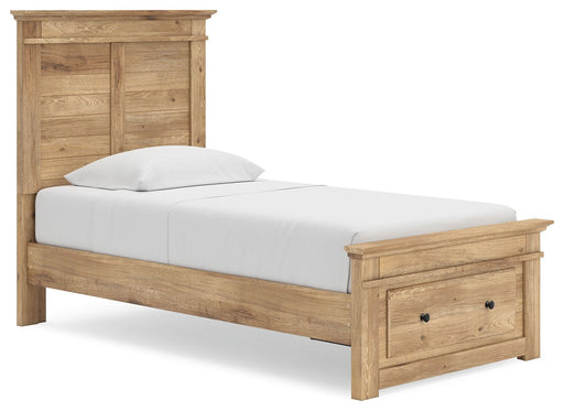 Makidern - Panel Storage Bed With Storage Footboard - Tallahassee Discount Furniture (FL)