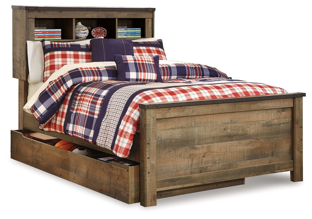 Trinell - Bookcase Storage Bed - Tallahassee Discount Furniture (FL)