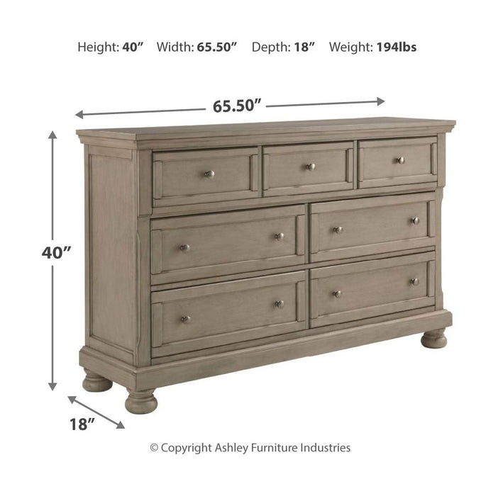 Lettner - Sleigh Bedroom Set - Tallahassee Discount Furniture (FL)