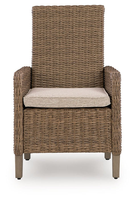Laguna Heights - Arm Chair With Cushion (Set of 2) - Beige - Tallahassee Discount Furniture (FL)