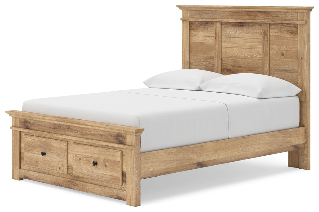Makidern - Panel Storage Bed With Storage Footboard - Tallahassee Discount Furniture (FL)