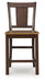Rylandeen - Barstool (Set of 2) - Light Brown / Dark Brown - Tallahassee Discount Furniture (FL)
