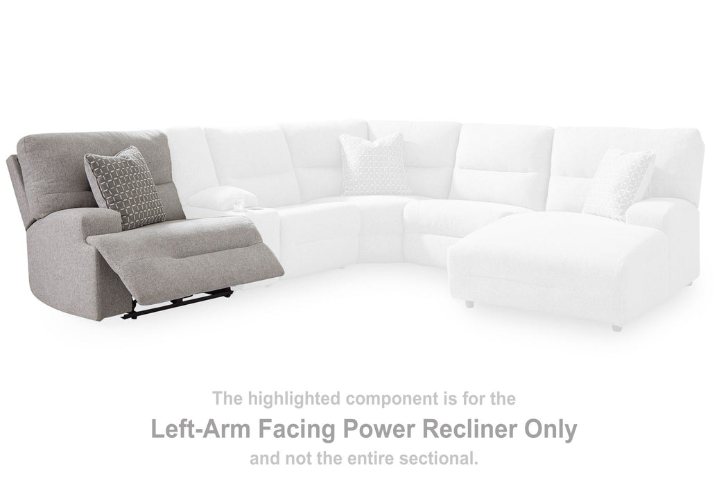 Acklen Place - Pewter - Laf Zero Wall Power Recliner - Tallahassee Discount Furniture (FL)