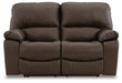Leesworth - Reclining Loveseat - Tallahassee Discount Furniture (FL)