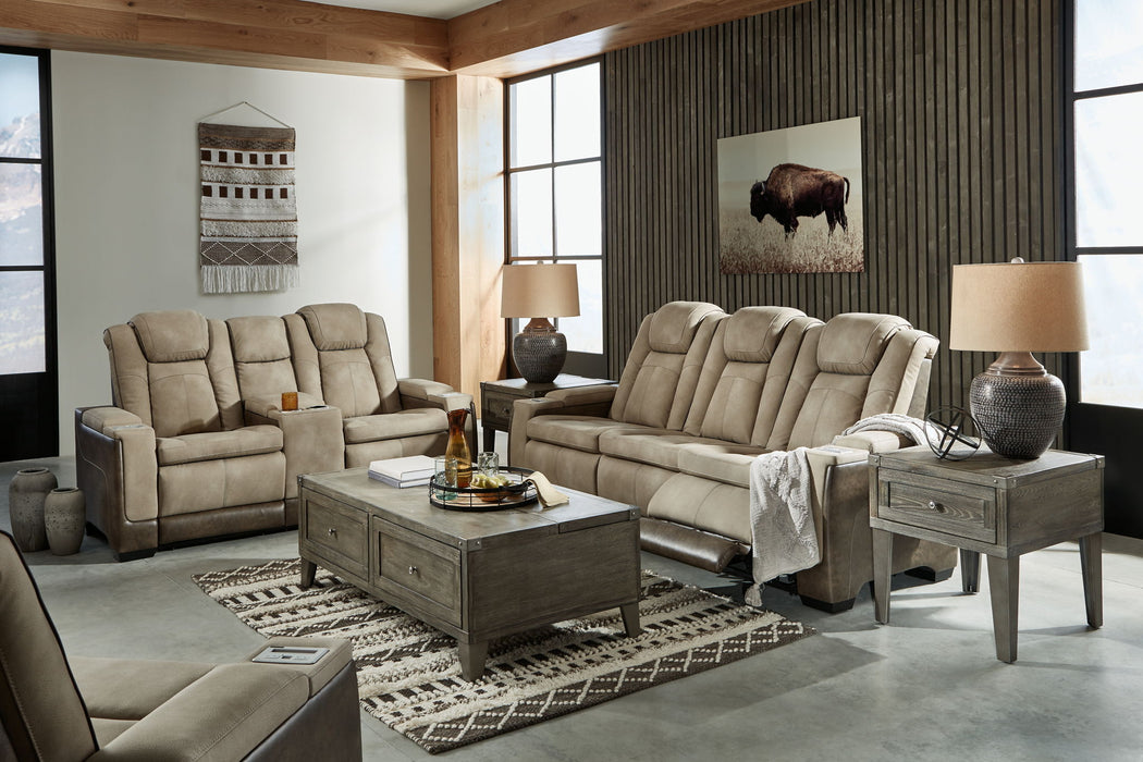 Next-Gen Durapella - Power Reclinering Living Room Set - Tallahassee Discount Furniture (FL)