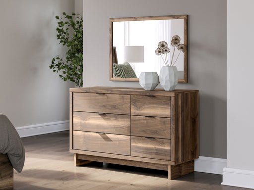 Chirason - Brown - Dresser And Mirror - Tallahassee Discount Furniture (FL)
