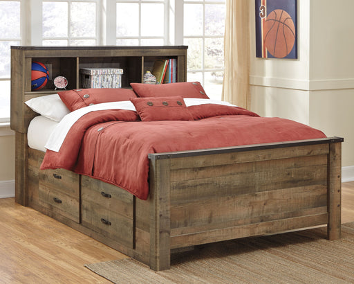 Trinell - Bookcase Storage Bed - Tallahassee Discount Furniture (FL)