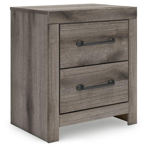 Graystorm - Brown Gray - Two Drawer Night Stand - Tallahassee Discount Furniture (FL)