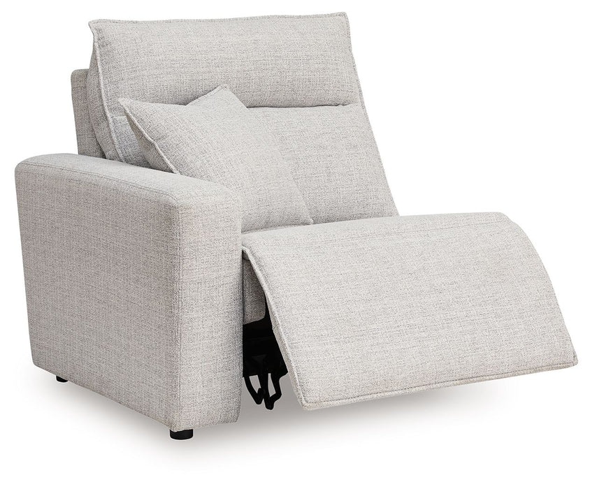 Modmax II - LAF Zero Wall Power Recliner - Stone - Tallahassee Discount Furniture (FL)