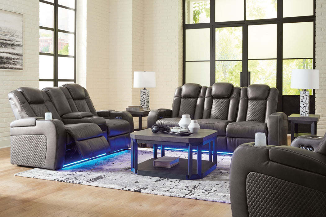 Fyne-dyme - Reclining Living Room Set - Tallahassee Discount Furniture (FL)