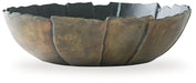 Aidman - Bowl - Black / Antique Gold Finish - Tallahassee Discount Furniture (FL)