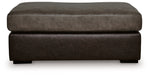 Castille Way - Oversized Accent Ottoman - Fossil - Tallahassee Discount Furniture (FL)