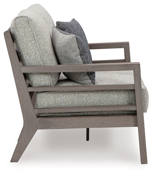 Hillside Barn - Gray / Brown - Loveseat W/Cushion - Tallahassee Discount Furniture (FL)
