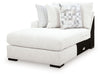 Misty-Lakes - LAF Corner Chaise - Chalk - Tallahassee Discount Furniture (FL)