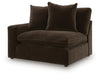 Maxton Heights - LAF Corner Chair - Bittersweet - Tallahassee Discount Furniture (FL)
