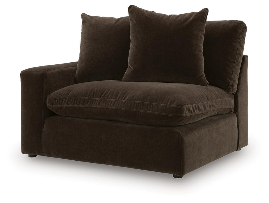 Maxton Heights - LAF Corner Chair - Bittersweet - Tallahassee Discount Furniture (FL)