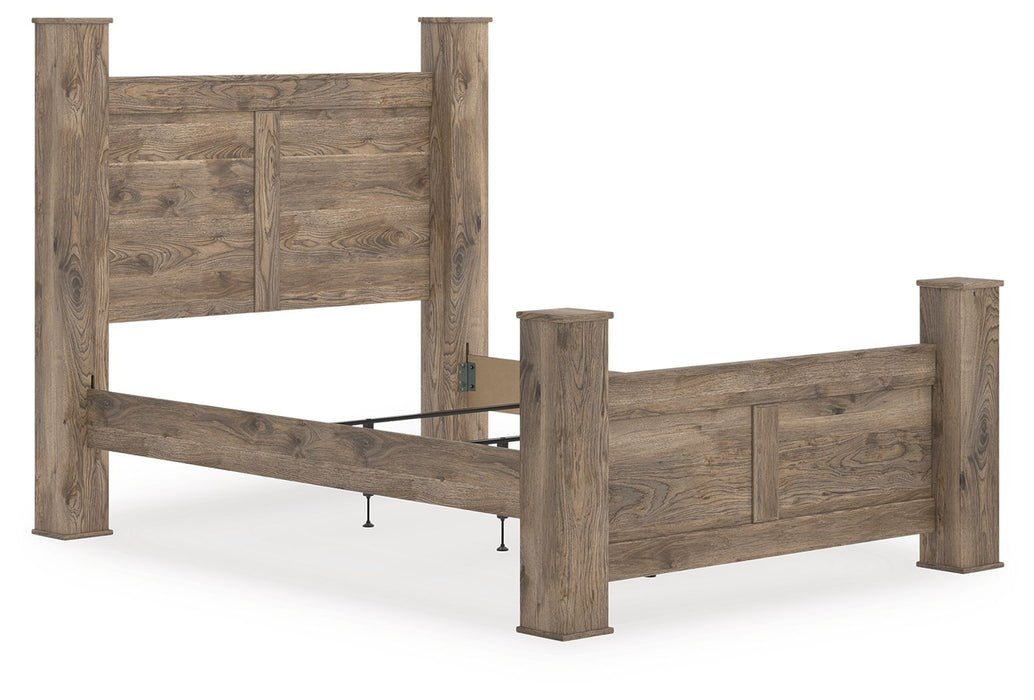 Rusticott - Poster Bed - Tallahassee Discount Furniture (FL)