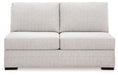 Koralynn - Armless Loveseat - Stone - Tallahassee Discount Furniture (FL)