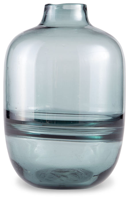 Lemmitt - Teal - Vase - Tallahassee Discount Furniture (FL)
