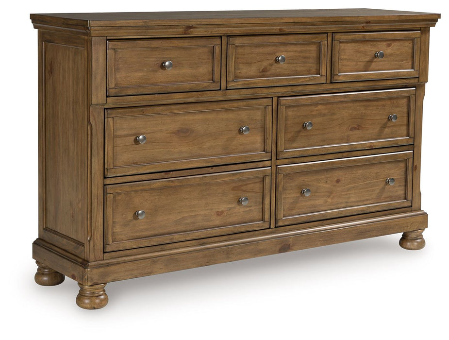 Feddinger - Medium Brown - Dresser - Tallahassee Discount Furniture (FL)