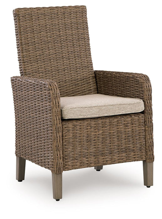 Laguna Heights - Arm Chair With Cushion (Set of 2) - Beige - Tallahassee Discount Furniture (FL)