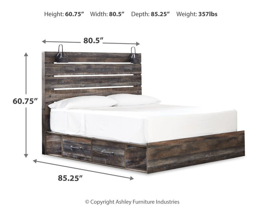 Drystan - Panel Bed - Tallahassee Discount Furniture (FL)