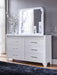 Jarlee - Dresser And Mirror - White - Tallahassee Discount Furniture (FL)